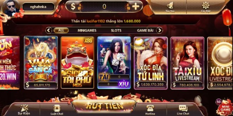 Danh sách Top 10 Nổ Hũ Sunwin siêu hot 2025